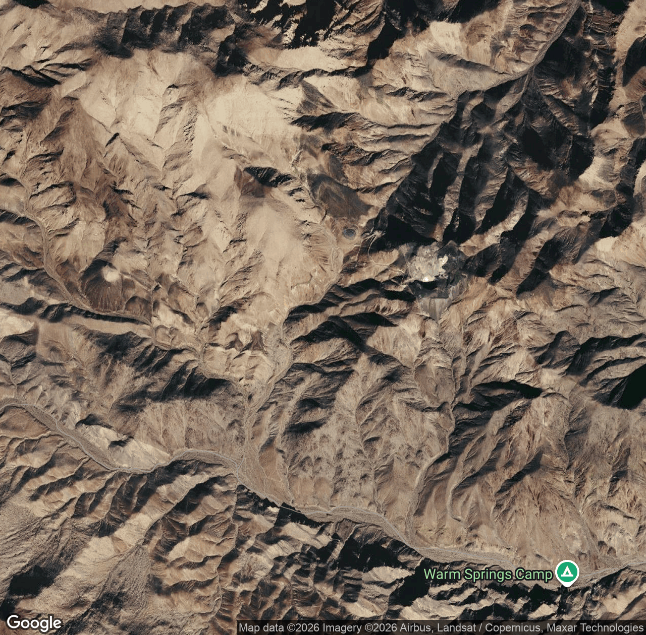 Panamint Talc Mine Road