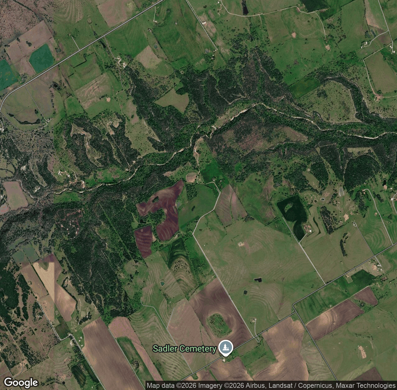Middle Bosque River