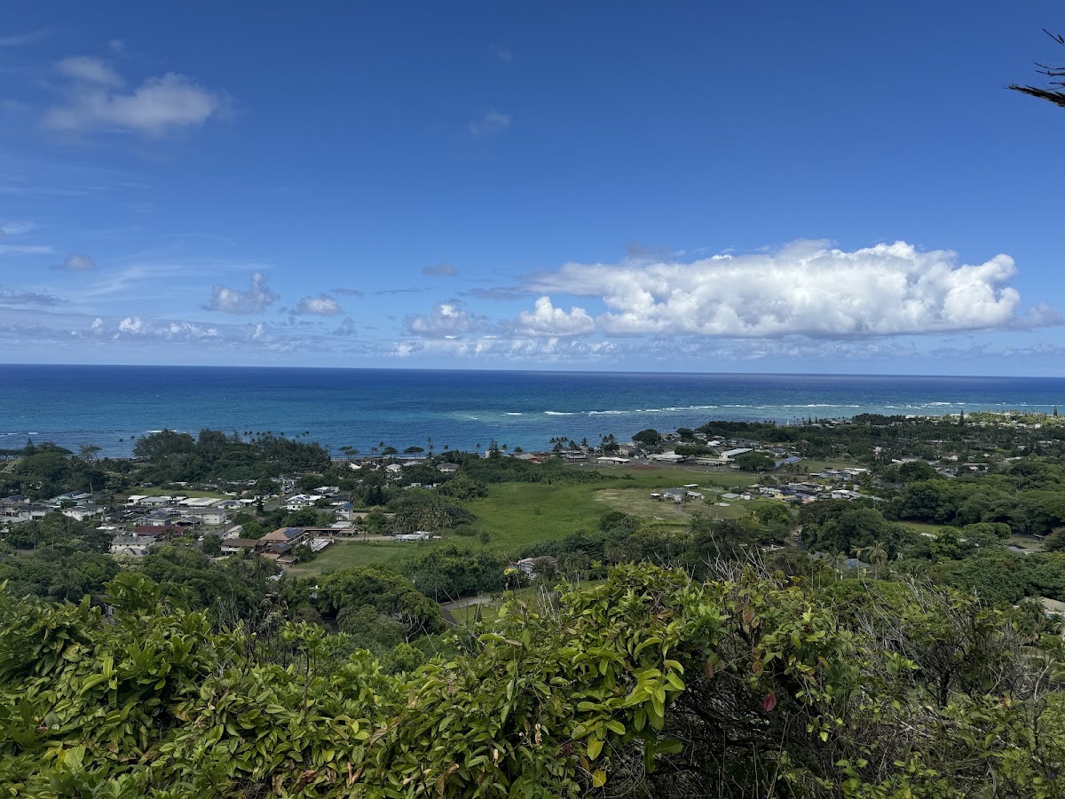 Maakua ridge trail