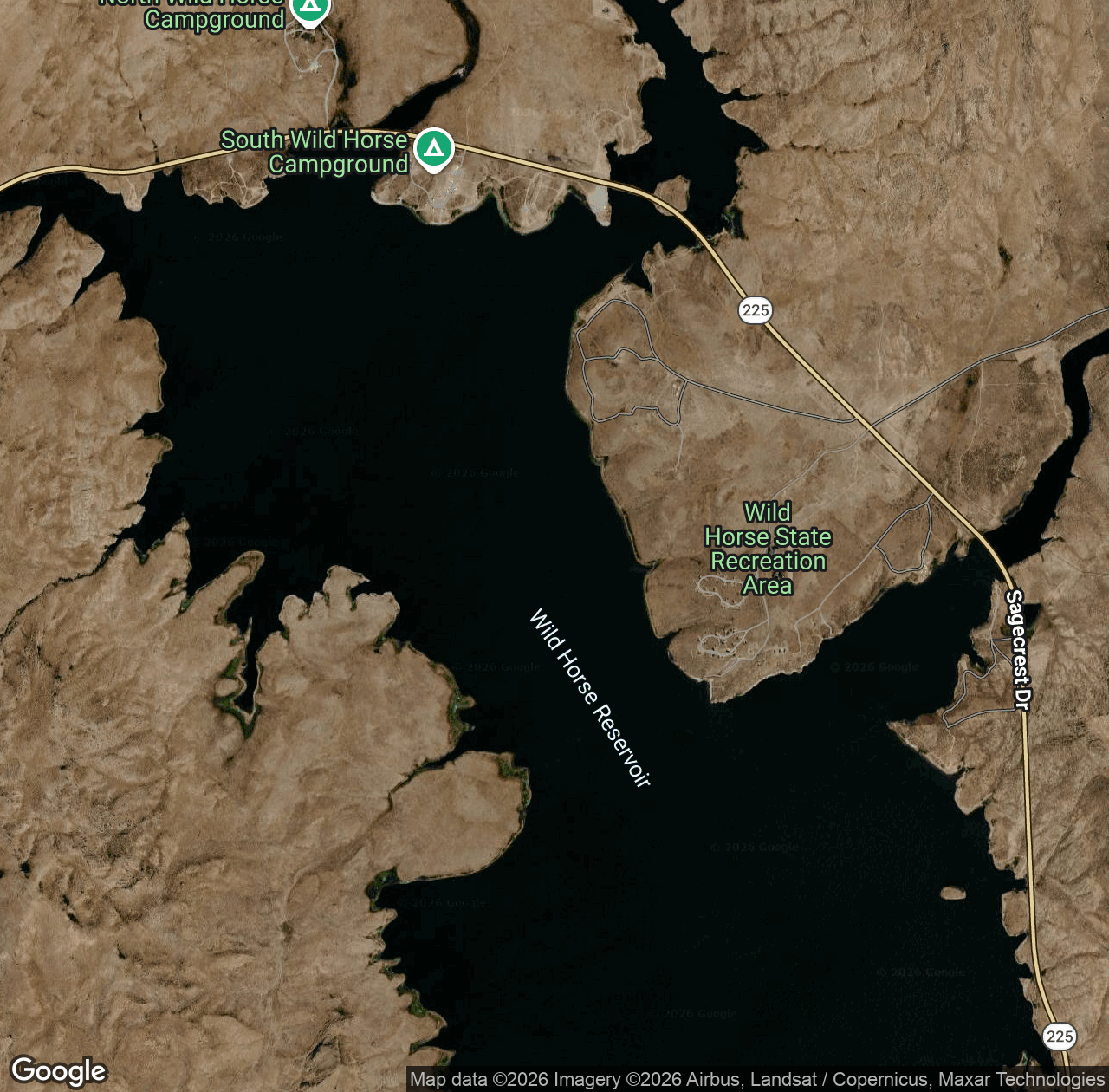 Wild Horse Reservoir