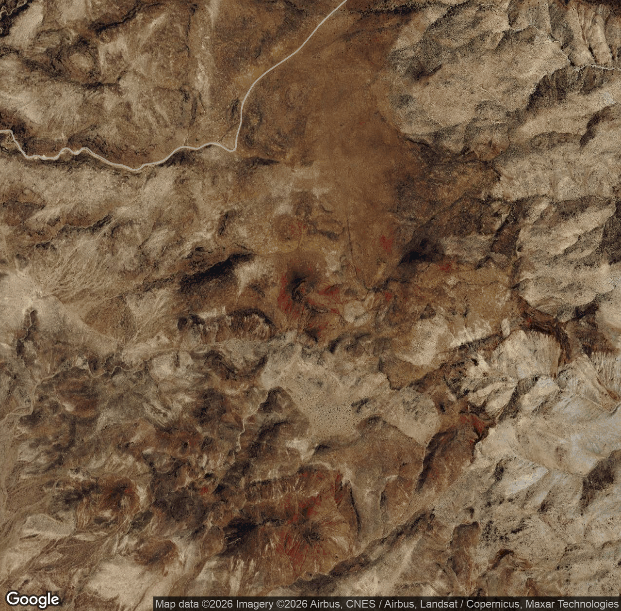 Lee Mines to Hunter Mountain Road