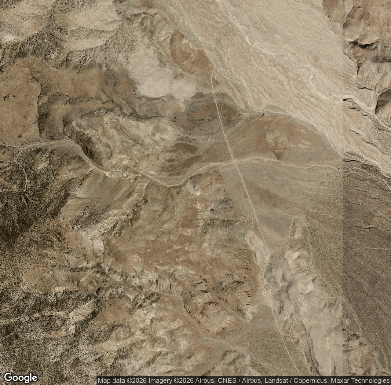 Waucoba Mine Road