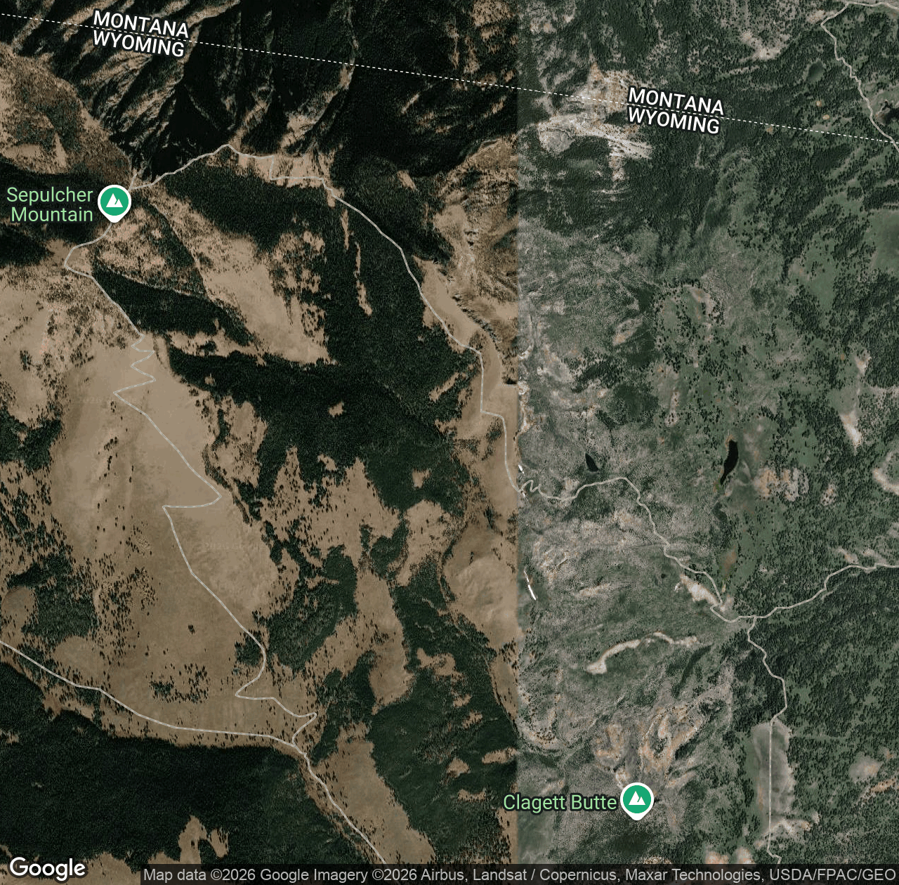 Sepulcher Mountain Trail