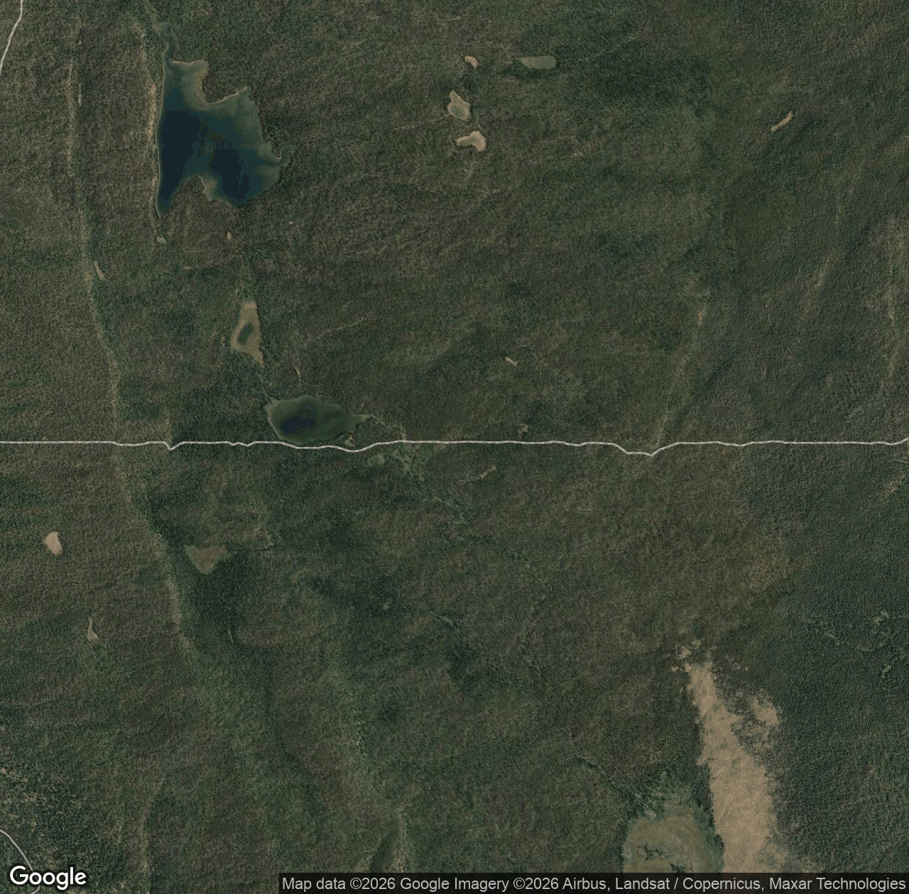 South Boundary Trail: Grassy Lake-South Entrance