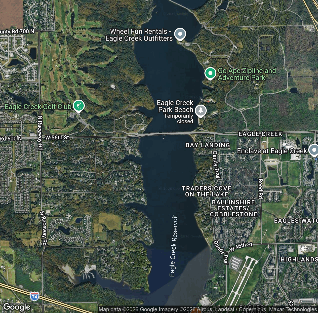 Eagle Creek Reservoir