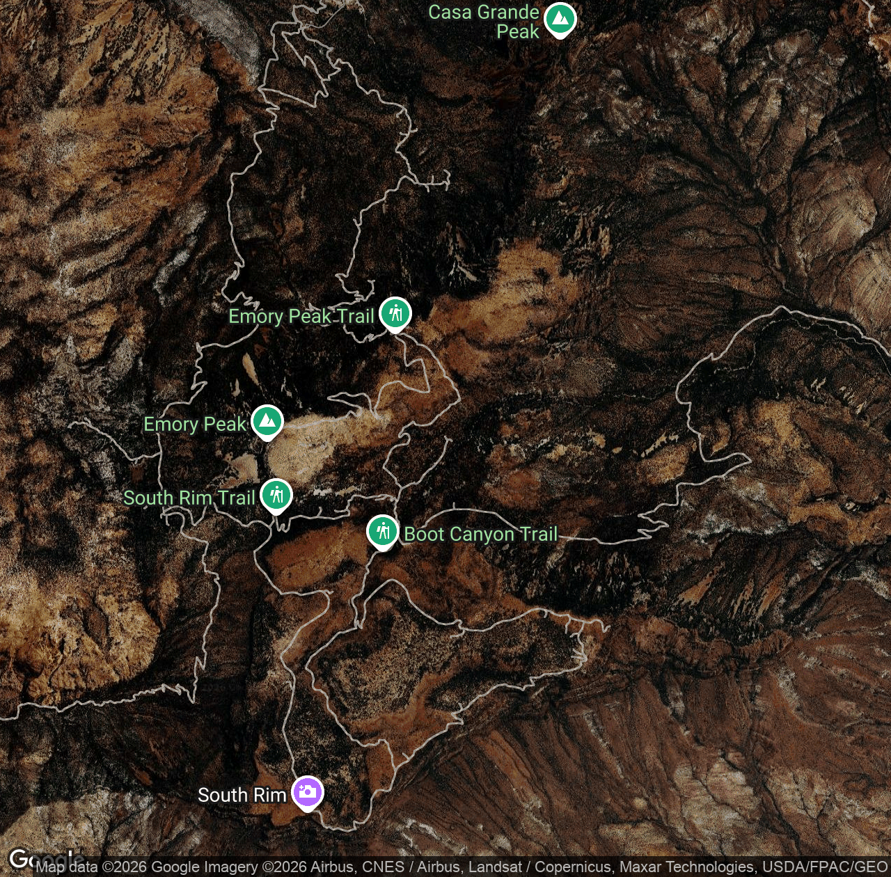 Boot Canyon Campsite Spur Bc4