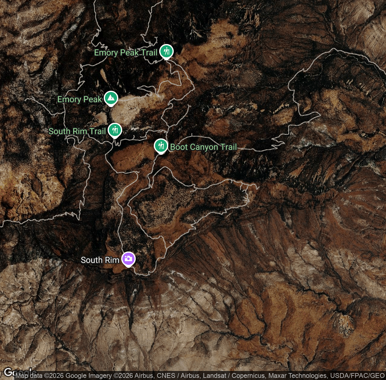East Rim Campsite Spur Ne1