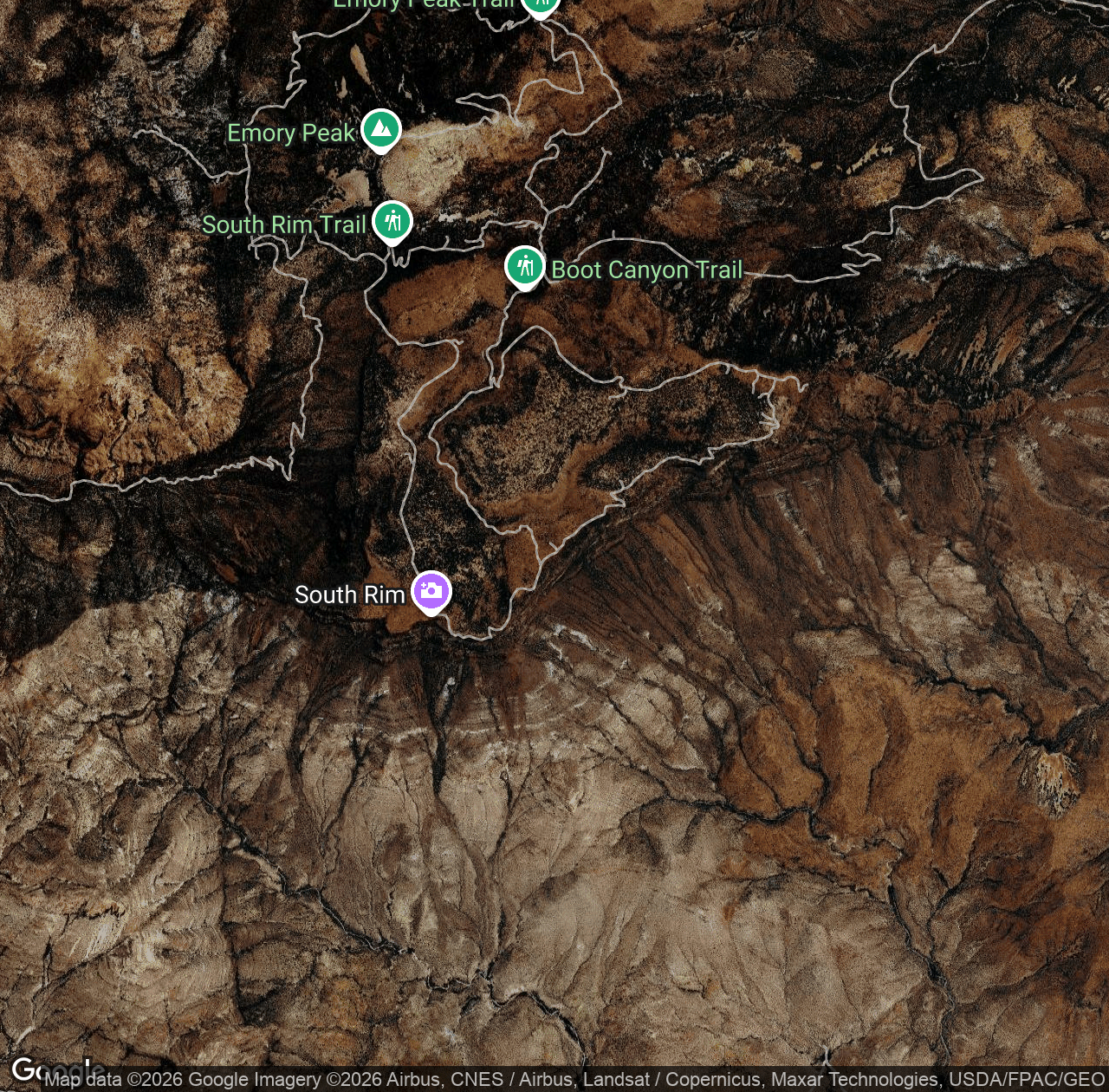 East Rim Campsite Spur Se1