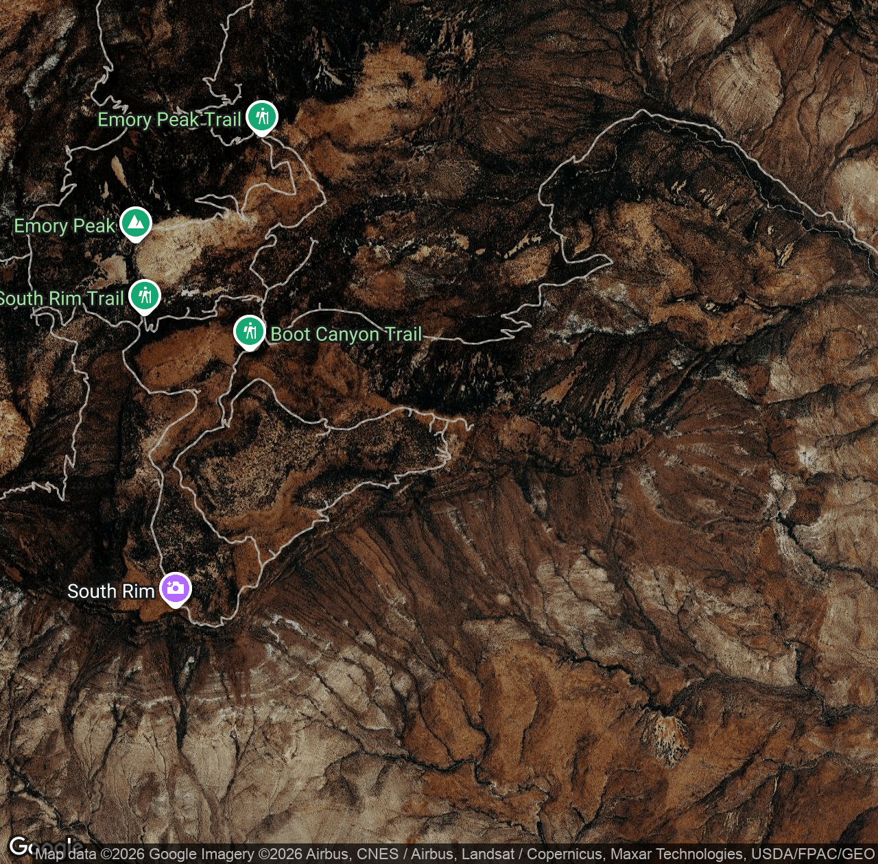 East Rim Campsite Spur Ne5