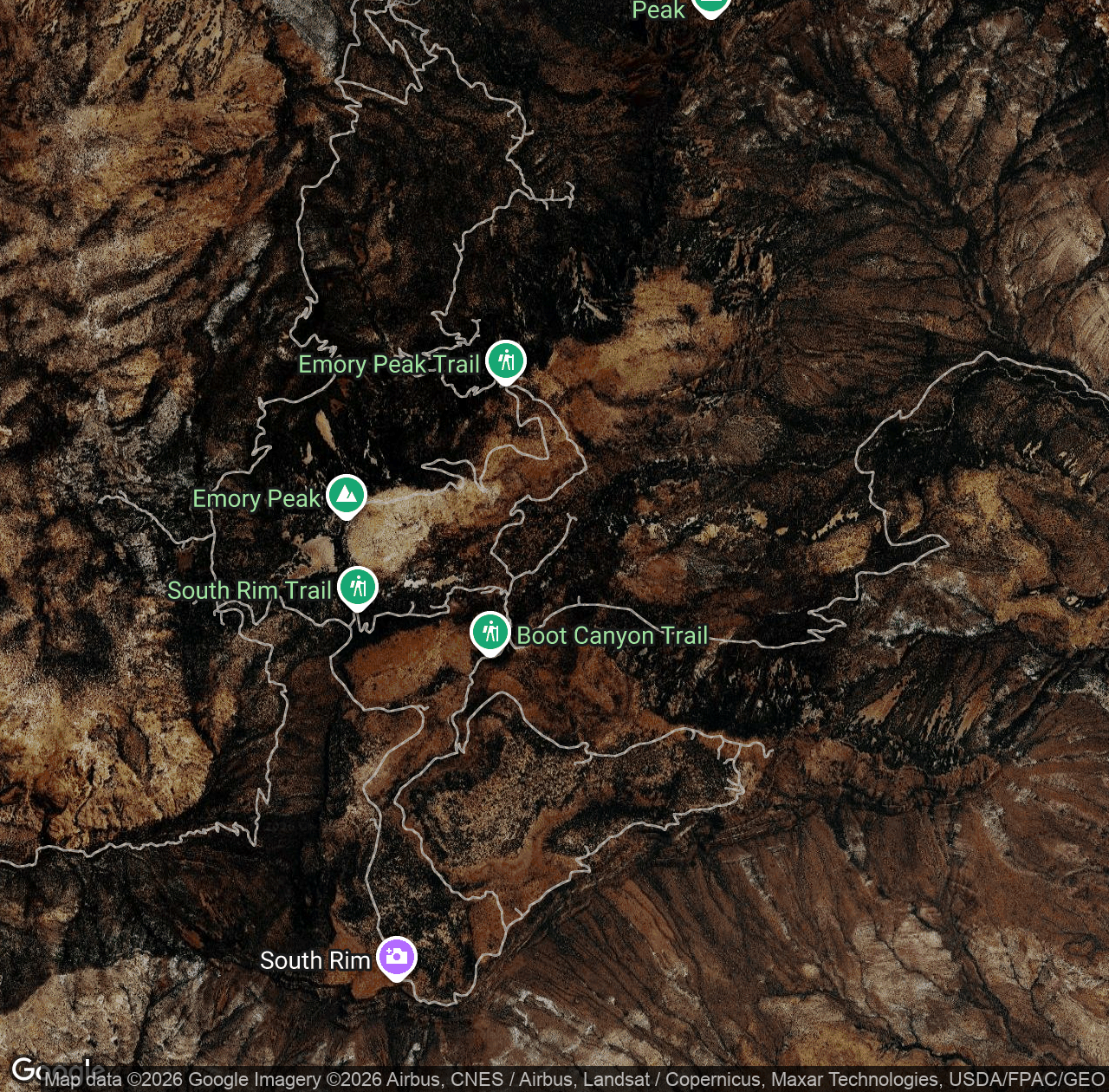 Boot Canyon Campsite Spur Bc2