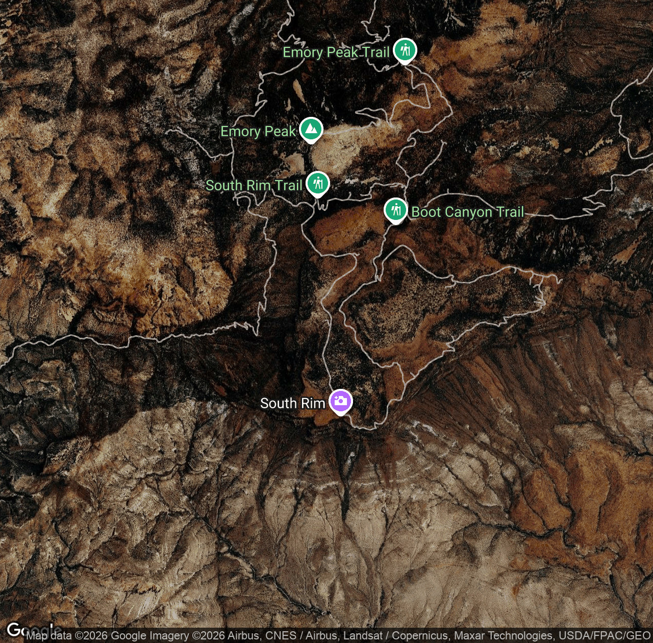 South Rim Campsite Spur Sw3