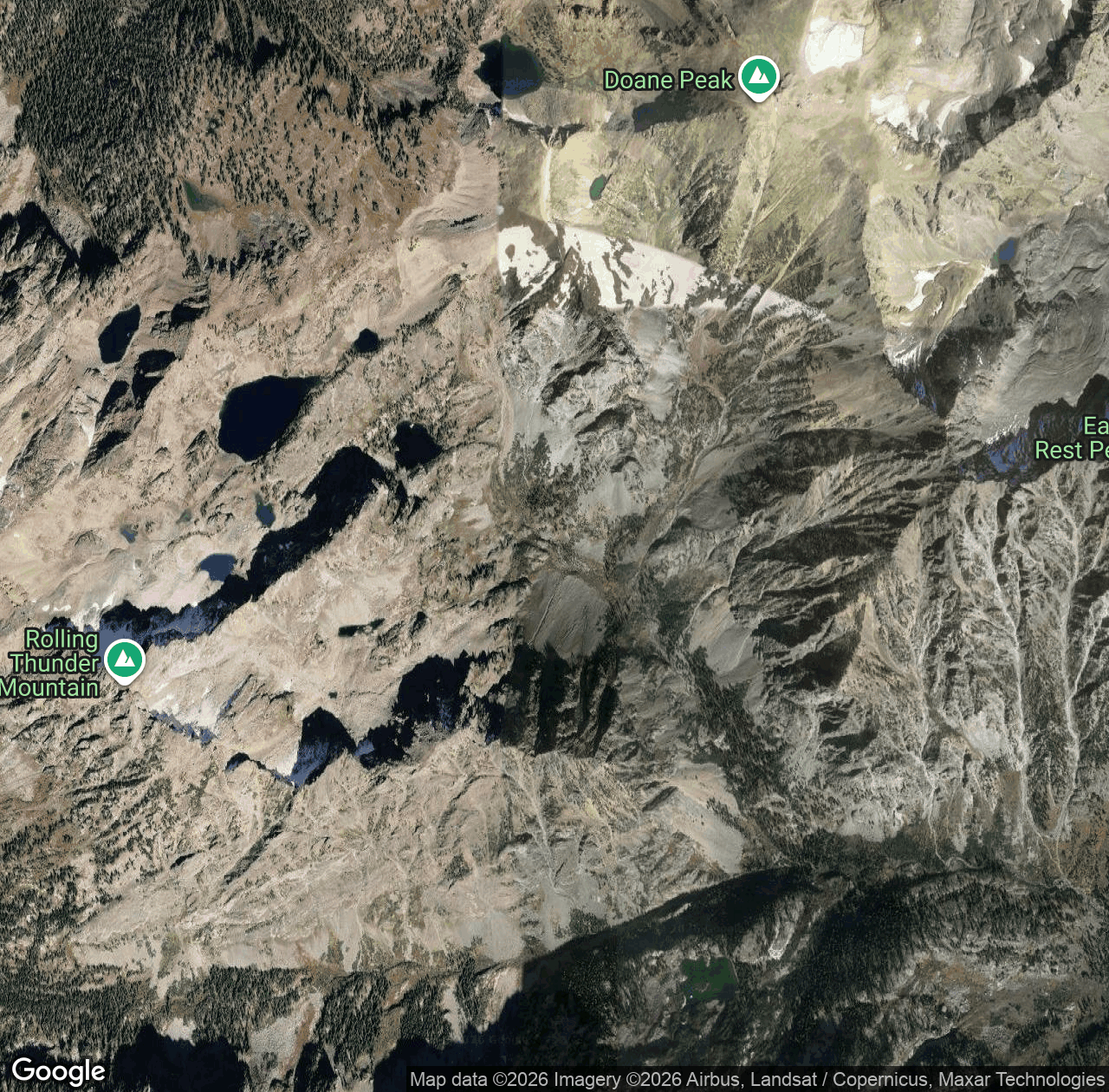 North Fork Snowshoe Canyon
