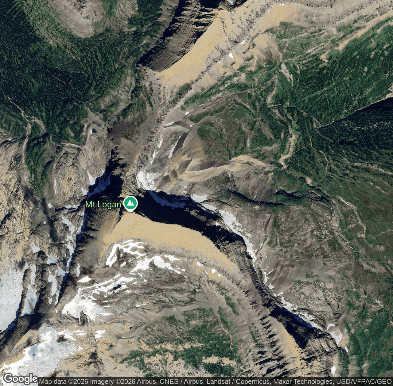Logan Glacier