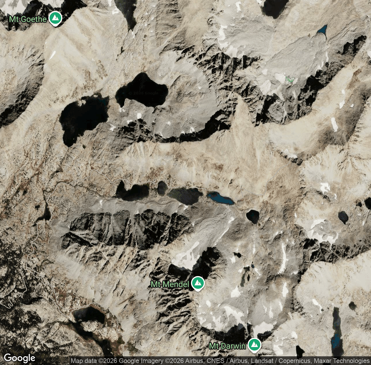 Lamarck Col Trail