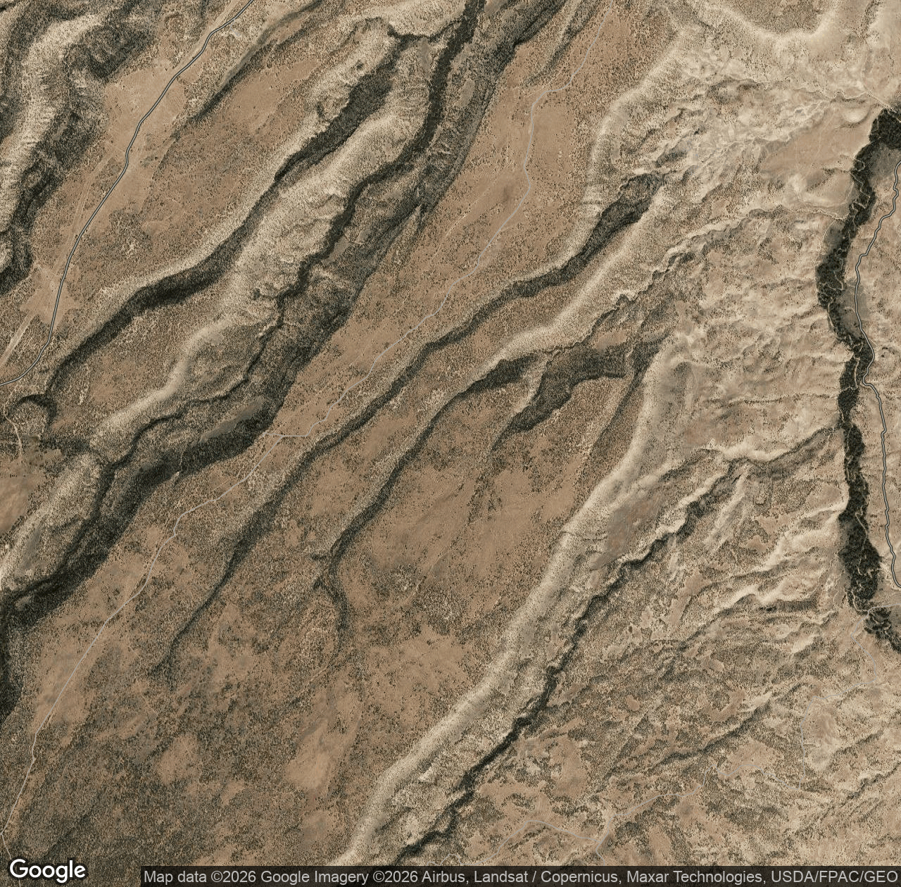Fingers Trail (Cushman Mesa)