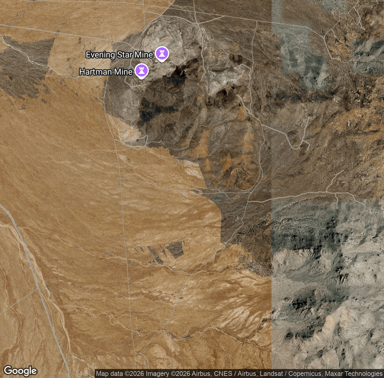 Gold Button Mine Road