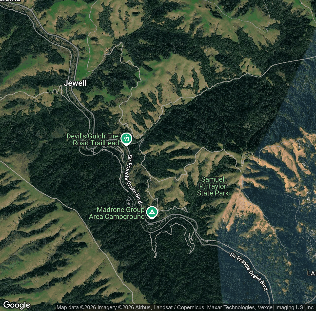 Deadmans Gulch Creek