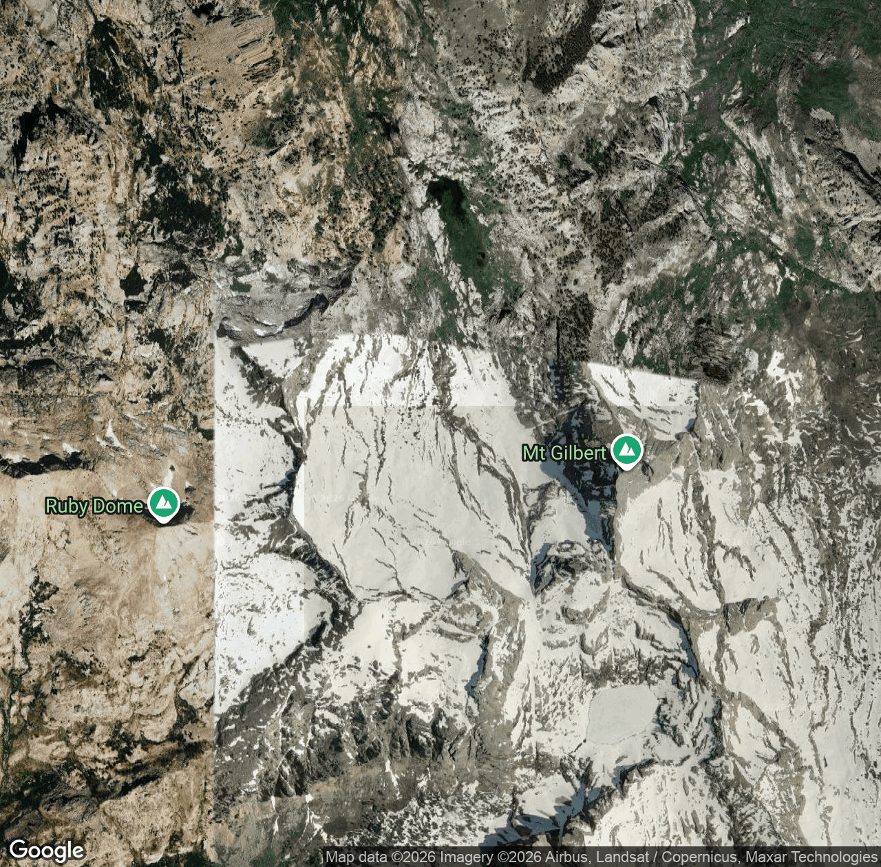 Seitz Canyon - Echo Lake Research Natural Area