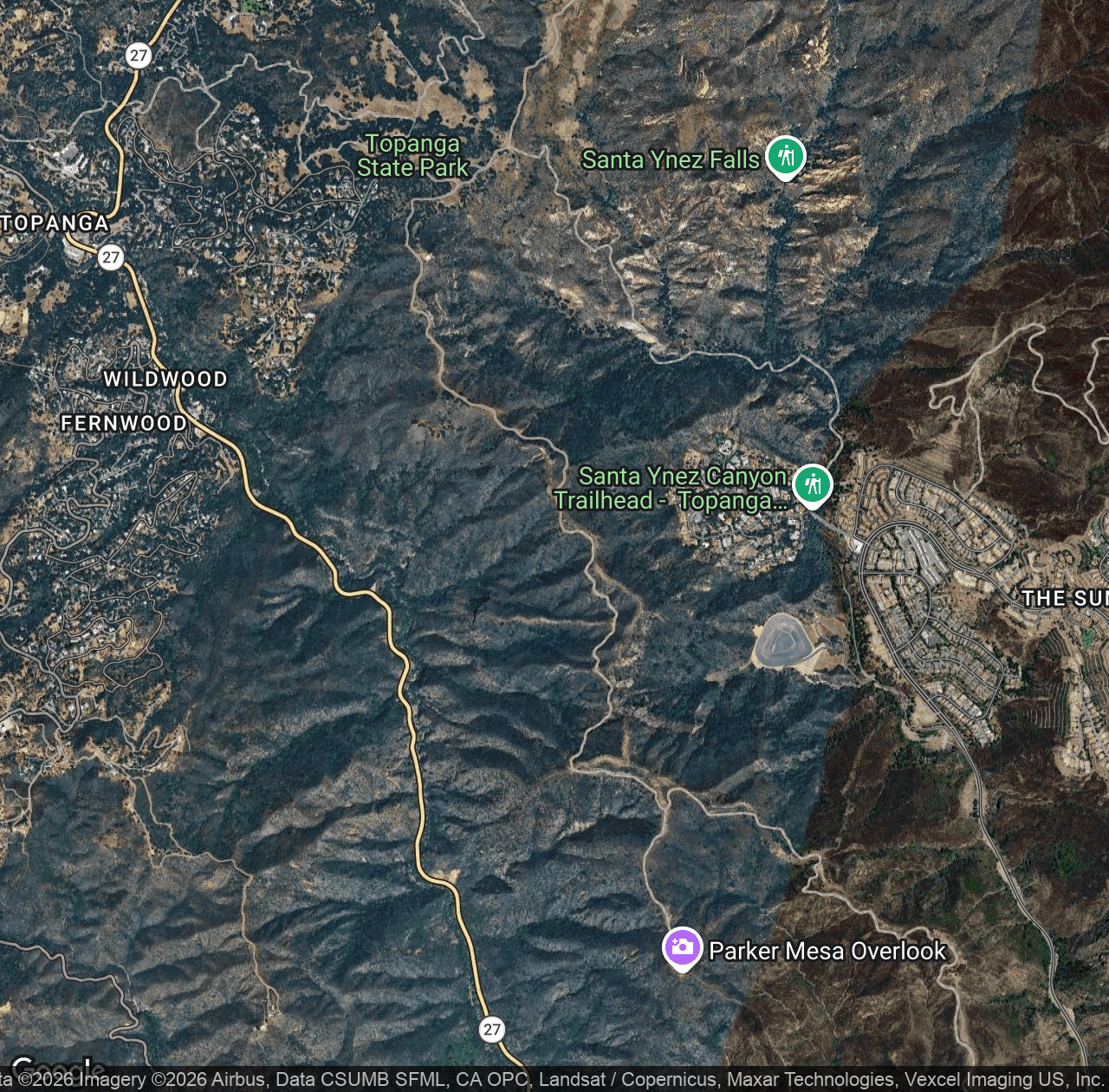 East Topanga Fire Road