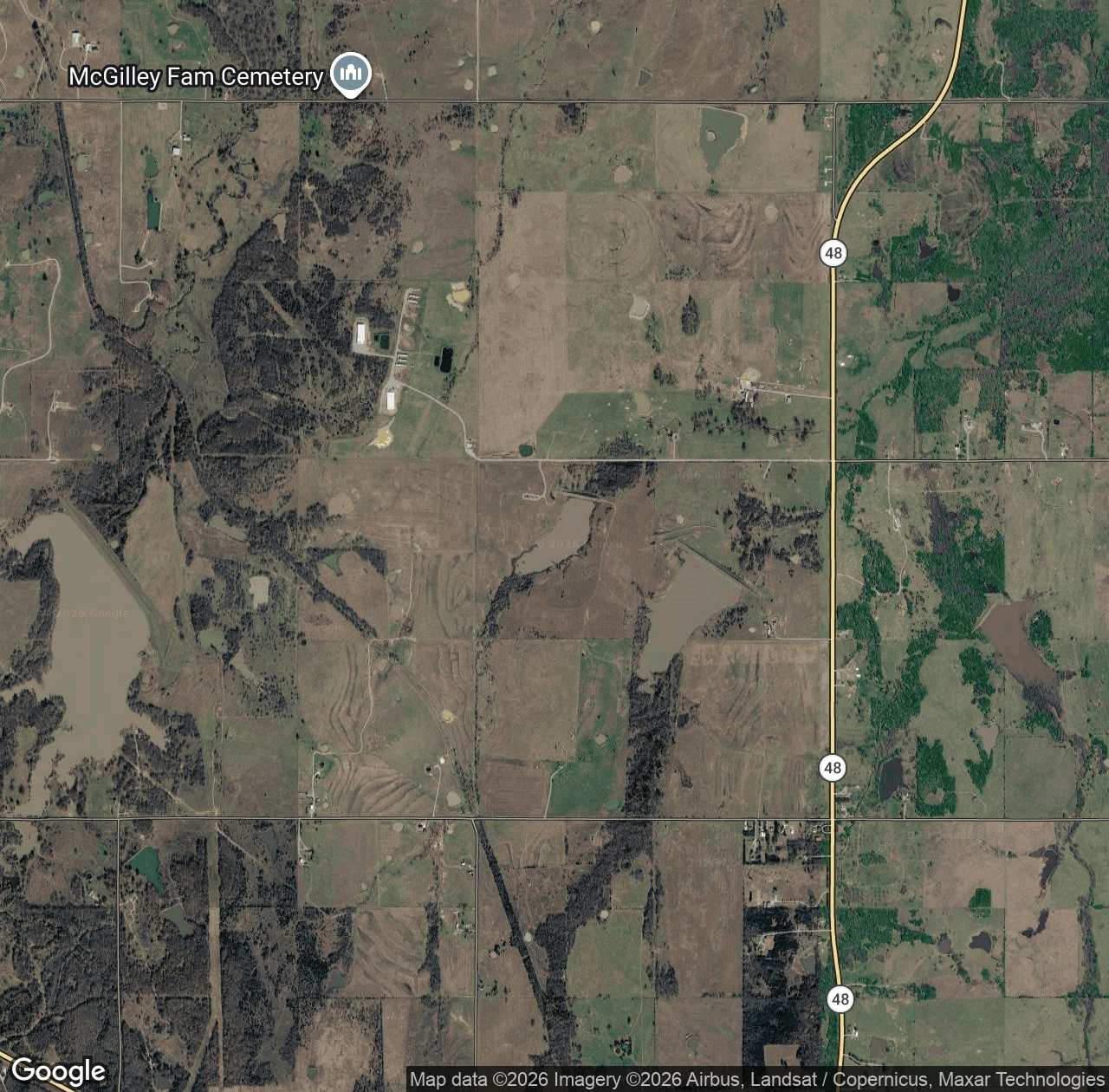 Big Wewoka Creek Site 35 Reservoir