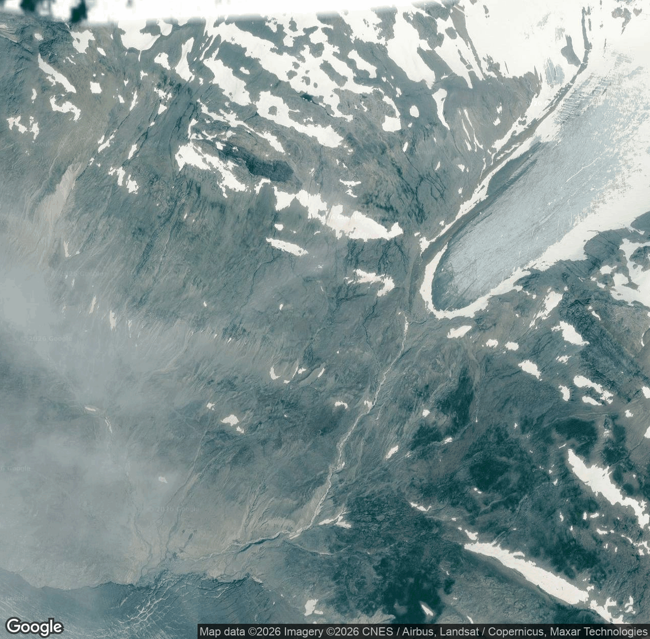 East Nunatak Glacier
