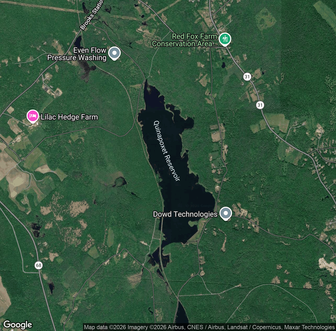 Quinapoxet Reservoir