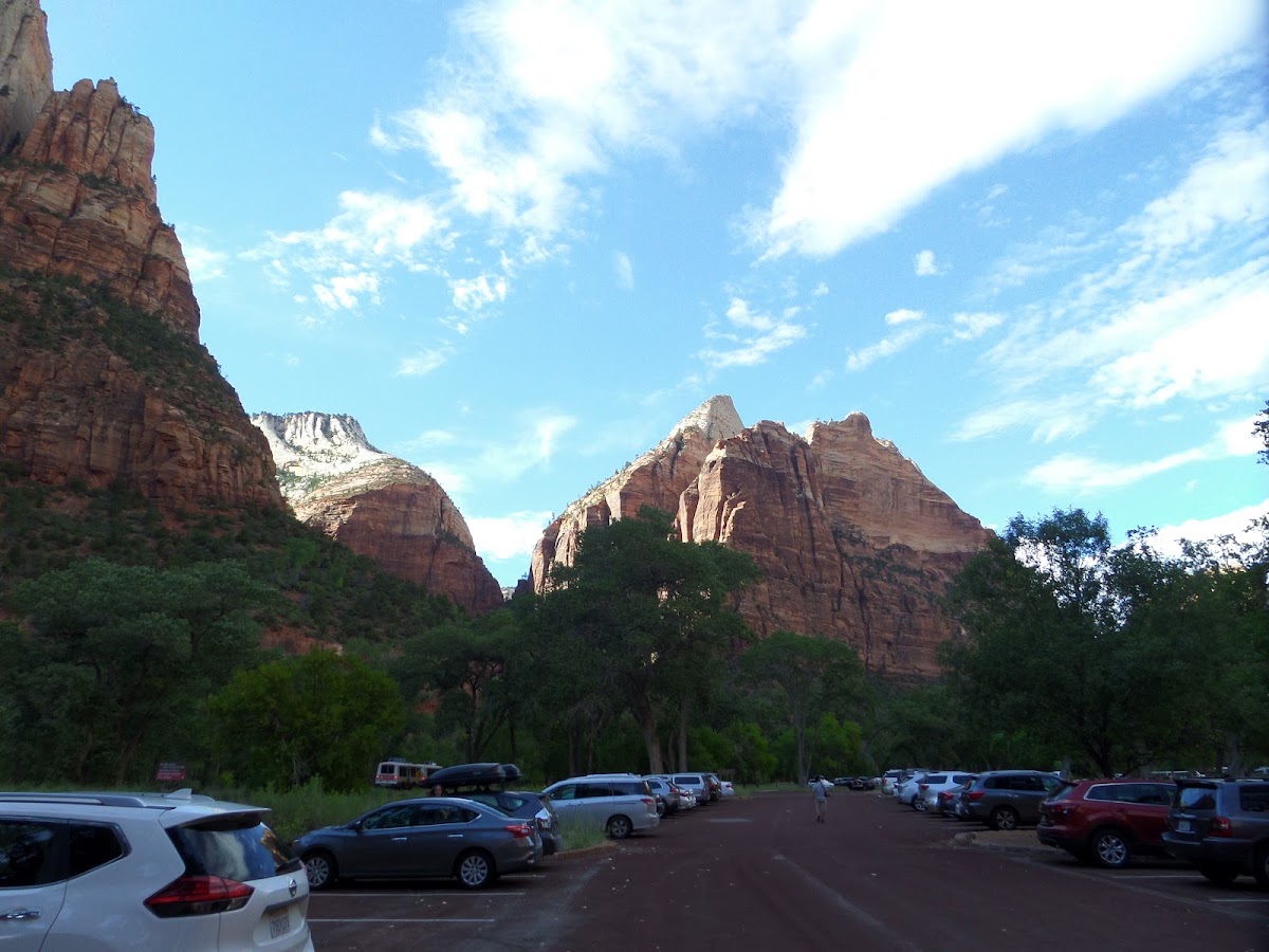 Emerald Pools Parking;Zion Lodge Parking