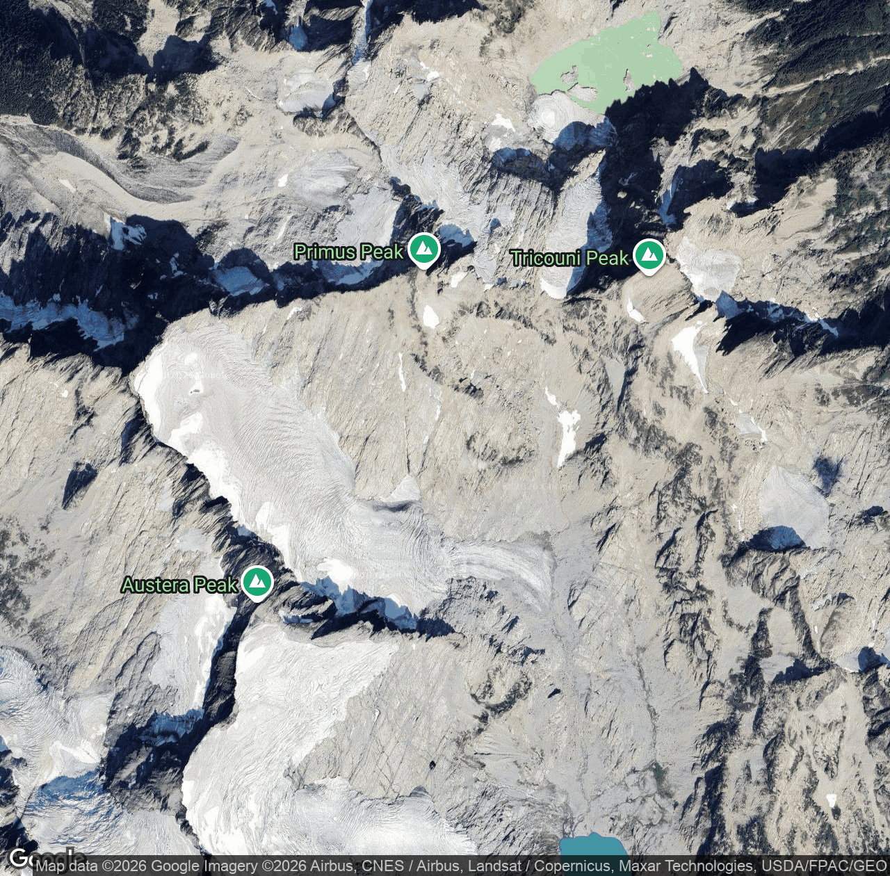 North Klawatti Glacier