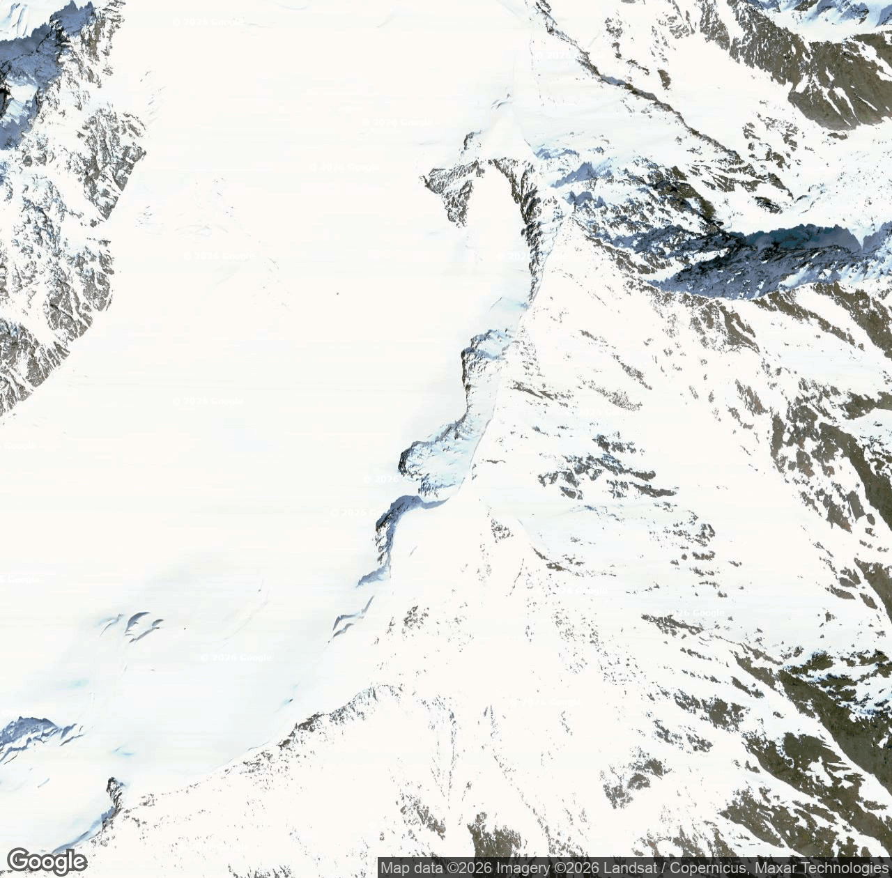 Marcus Baker Glacier