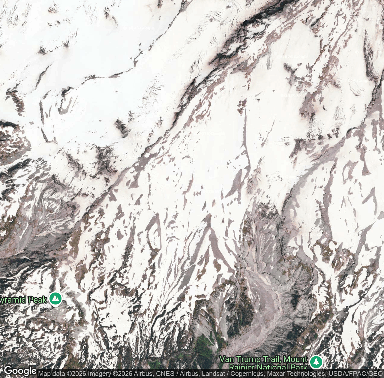 Pyramid Glaciers