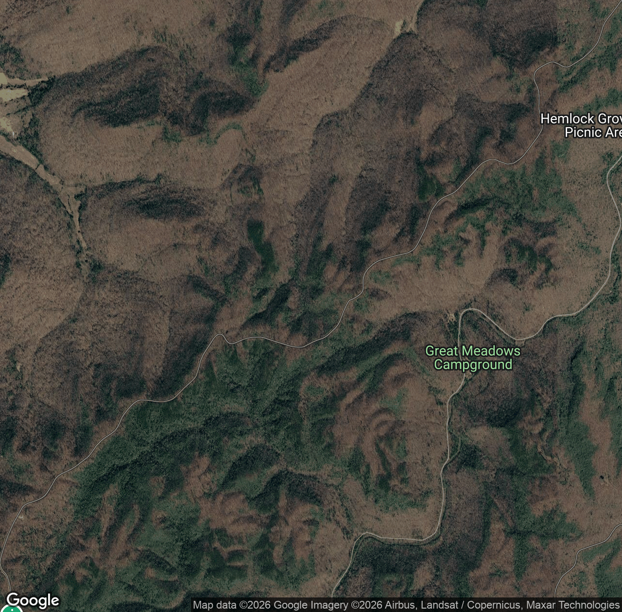 Parkers Mountain-Fireroad 562 Road
