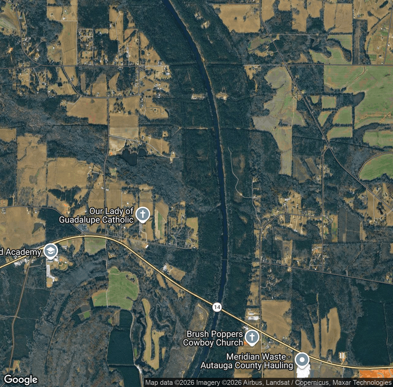 Alabama River Canal