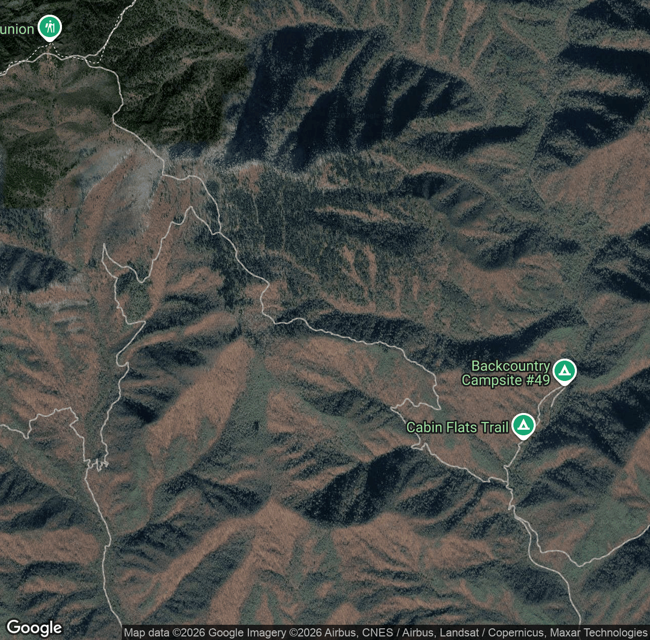 Dry Sluice Gap Trail