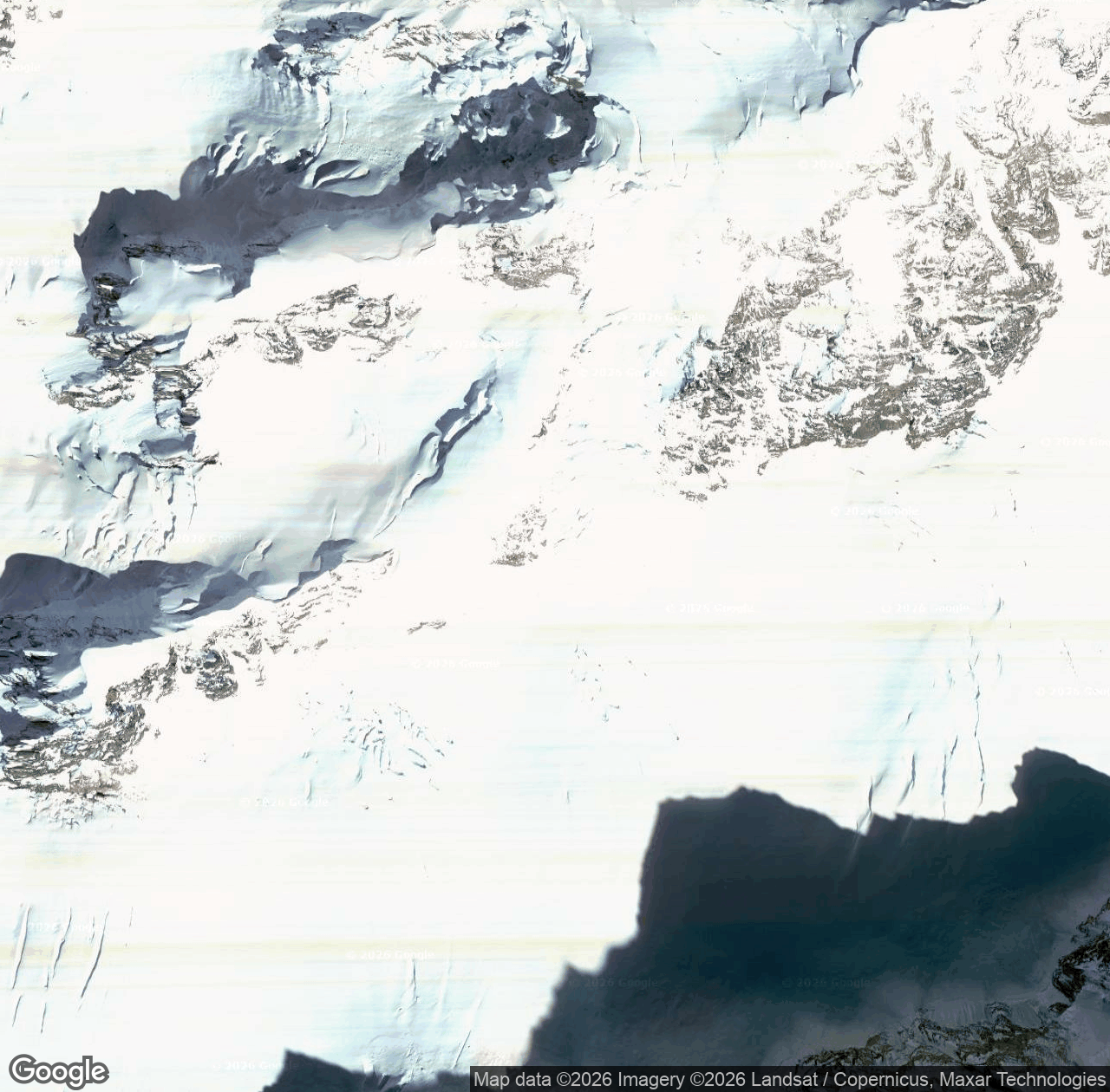 Southeast Fork Kahiltna Glacier