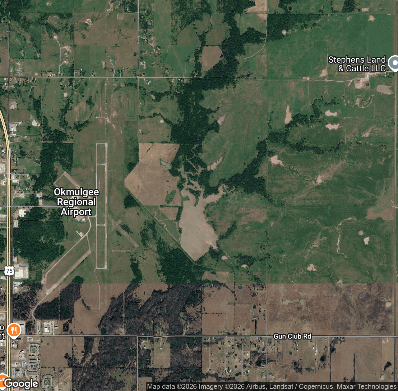 Okmulgee Creek Site 1 Reservoir