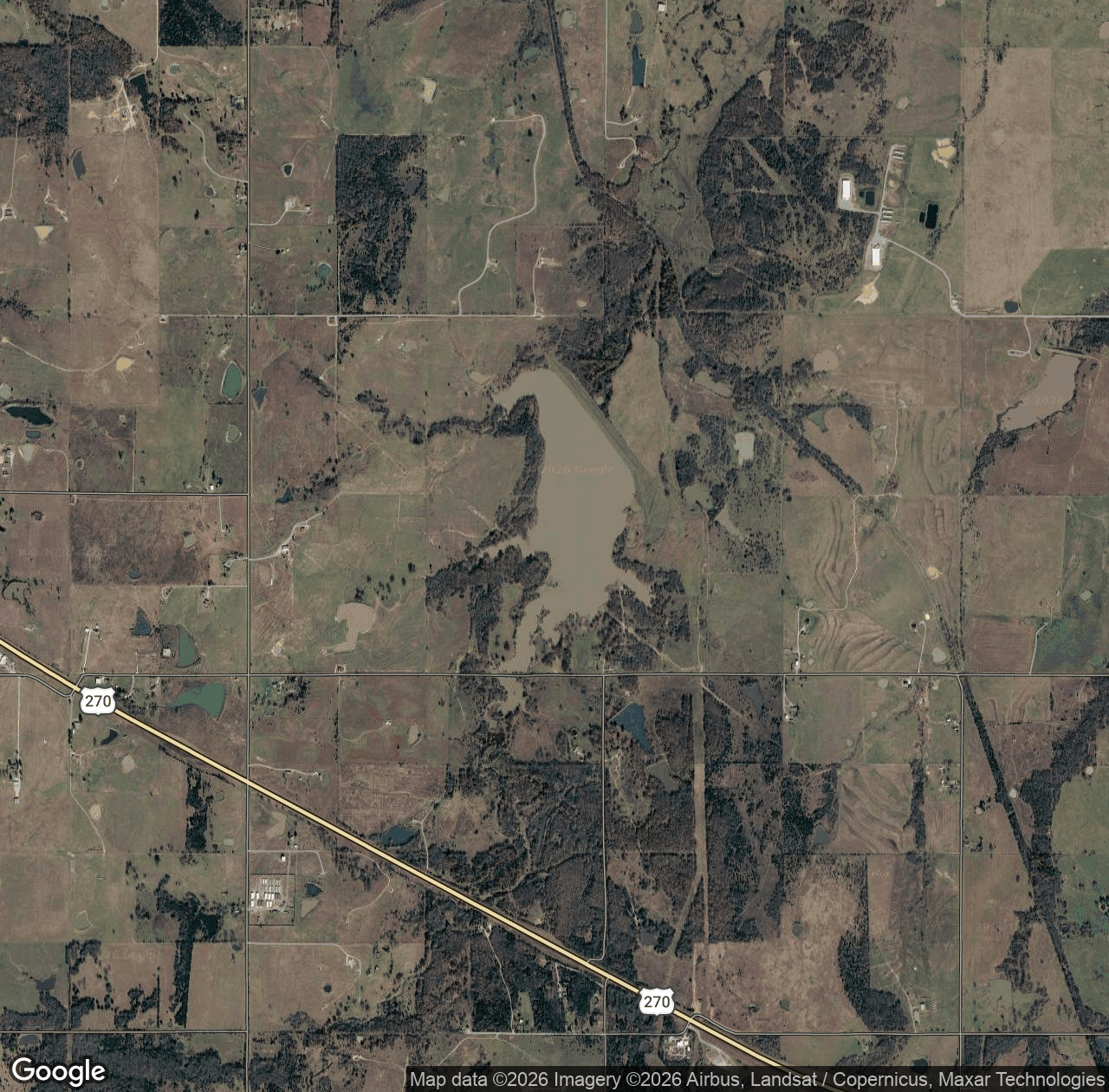 Big Wewoka Creek Site 33 Reservoir