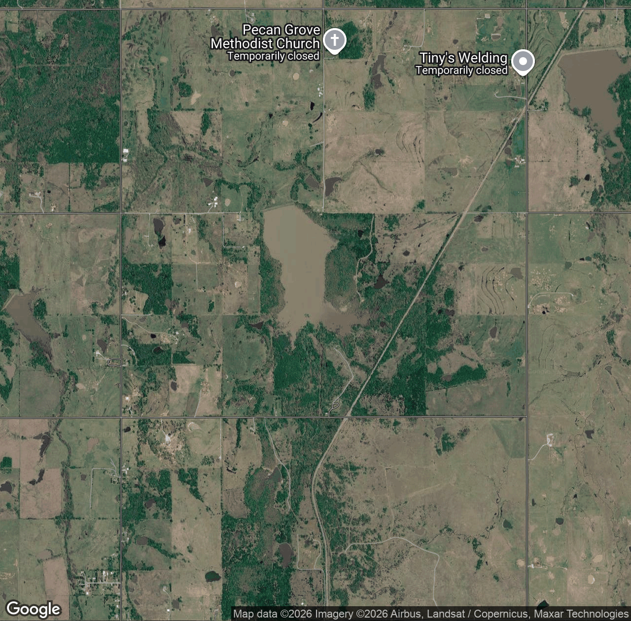 Big Wewoka Creek Site 38 Reservoir
