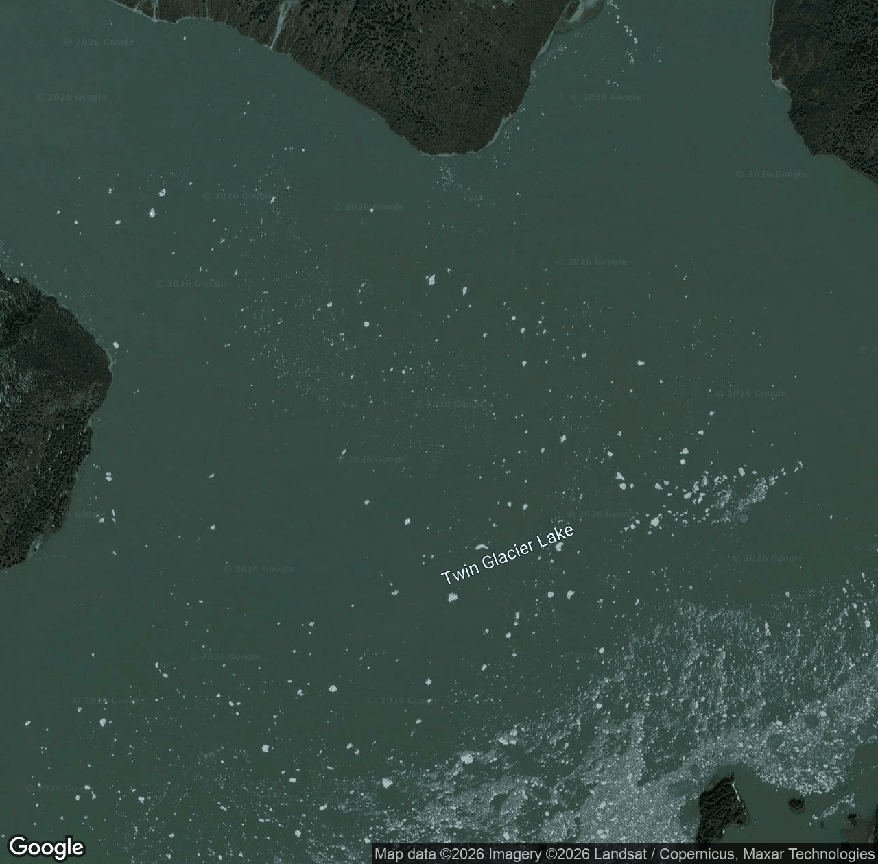 Twin Glacier Lake