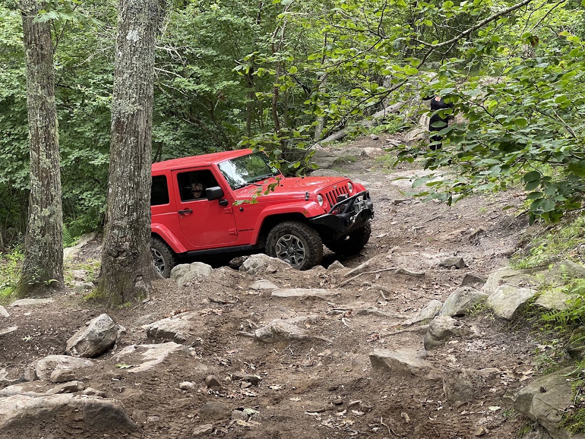 Potts Mountain Jeep trail