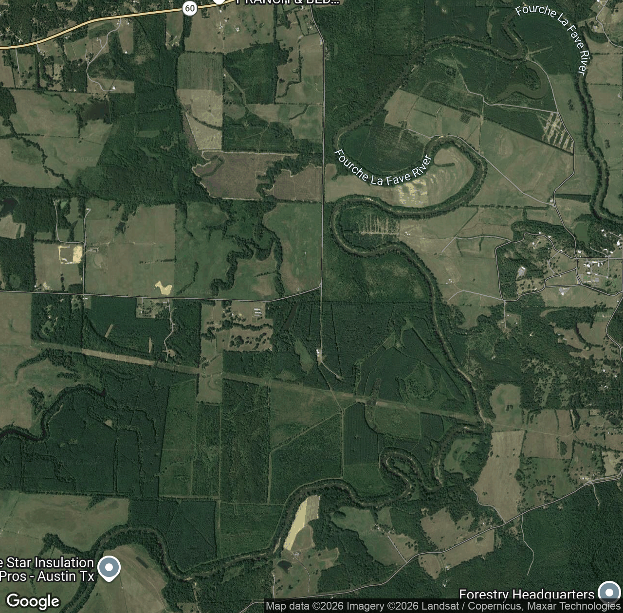 Fourche LaFave River