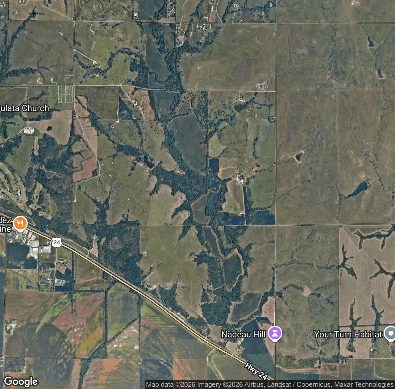 Bourbonias Creek