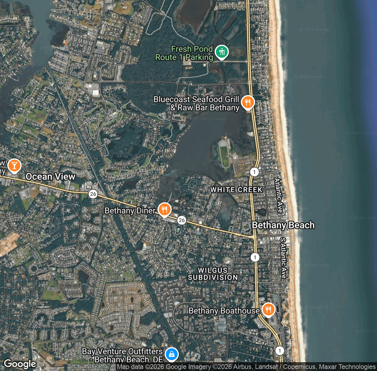 Bethany Beach Canal