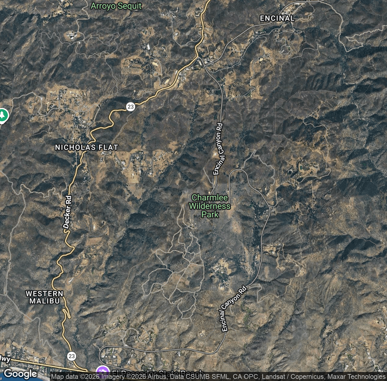 Potrero Road;Lulu Carr Road