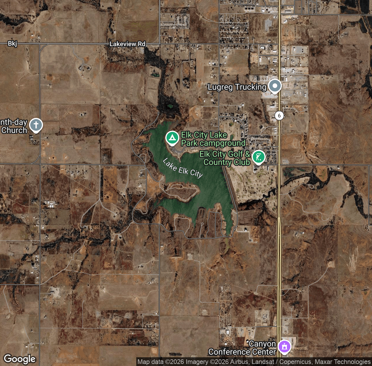 Elk City Reservoir