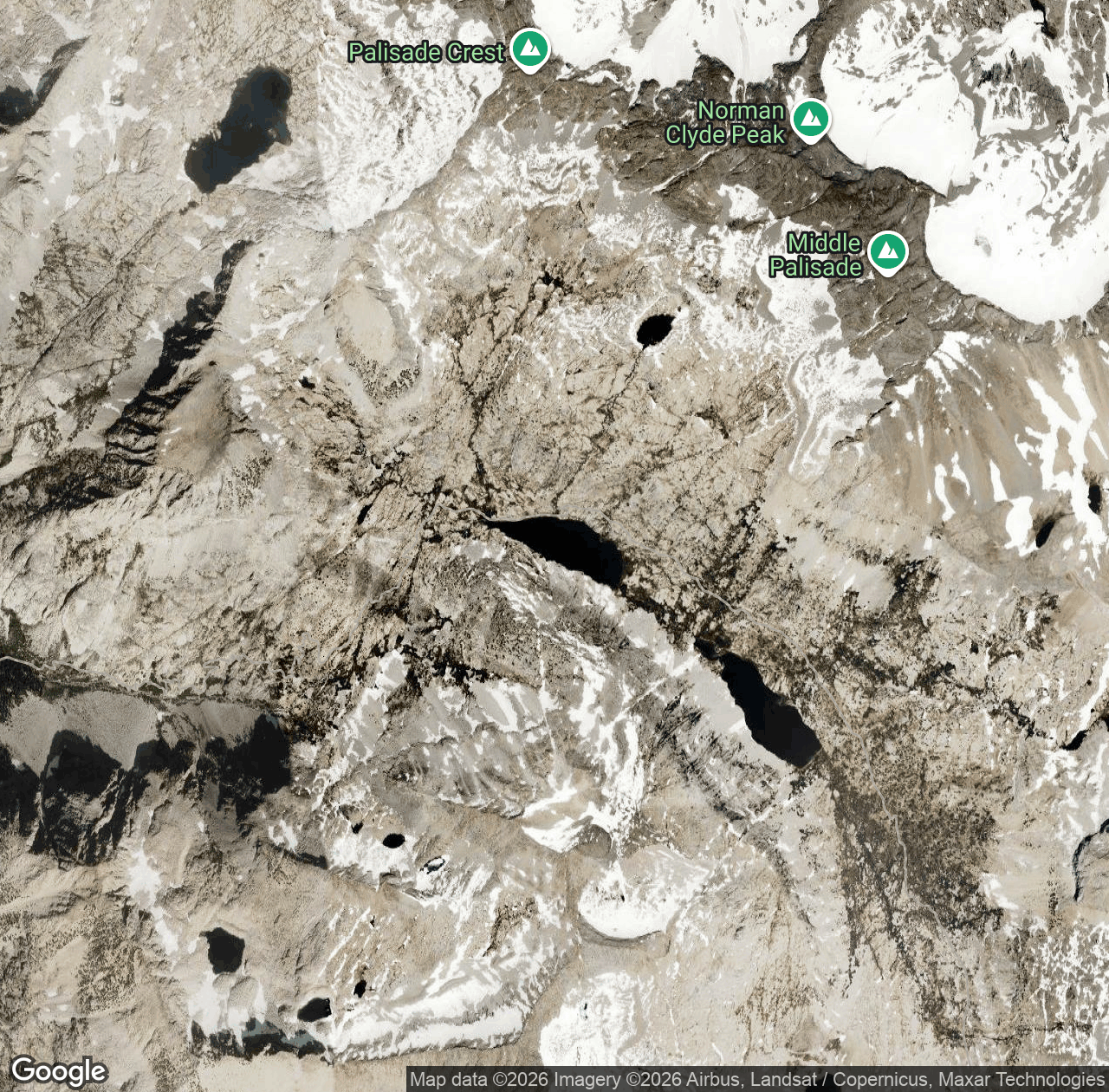 Lower Palisade Lake