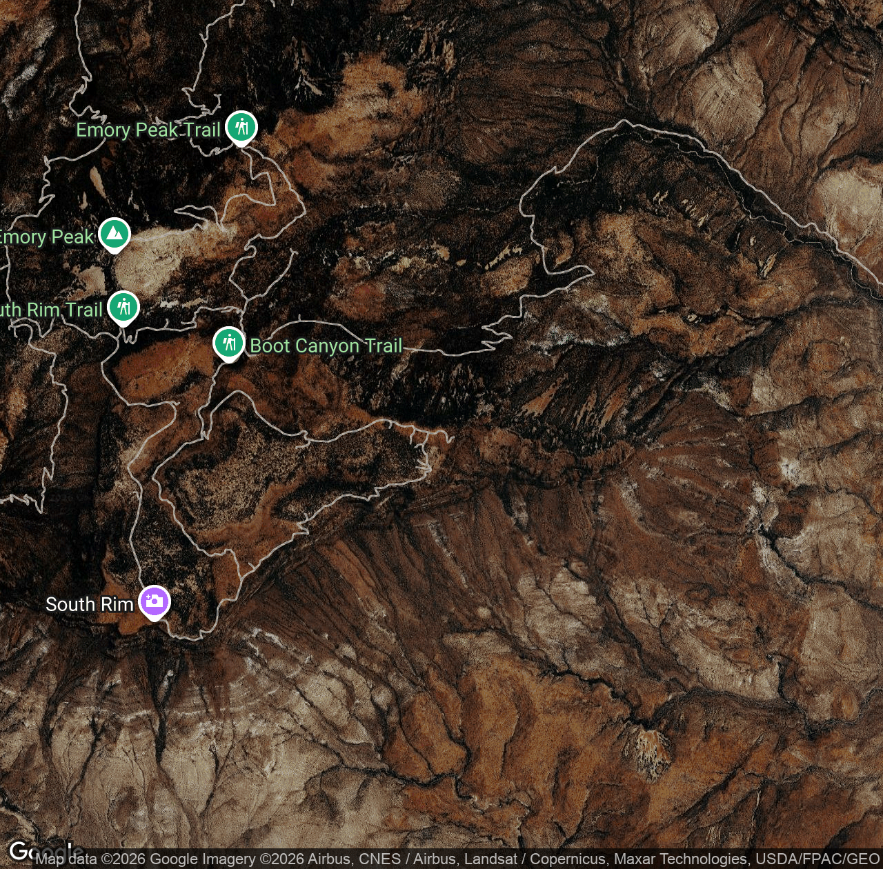 East Rim Campsite Spur Ne4