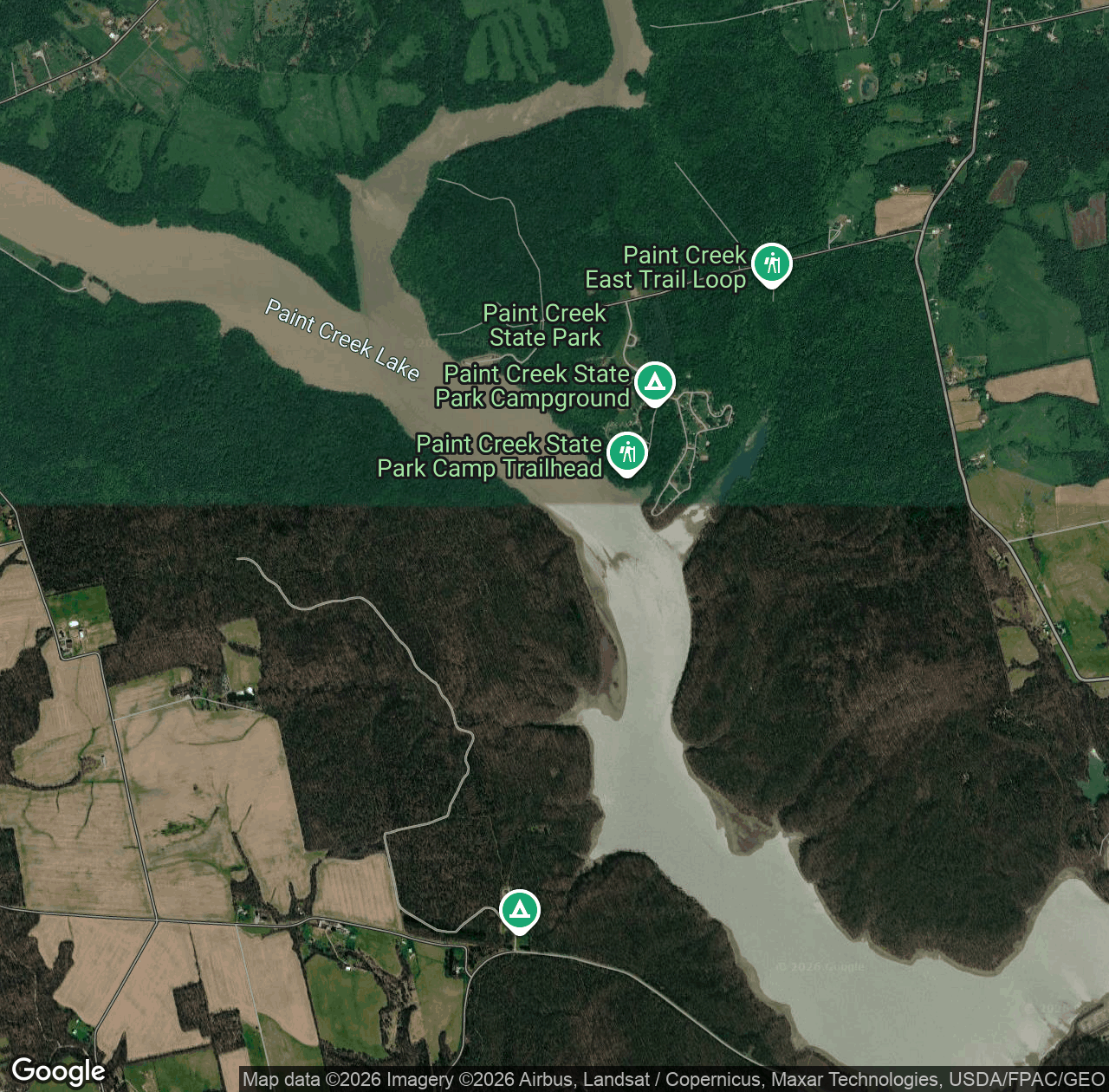 Paint Creek Lake