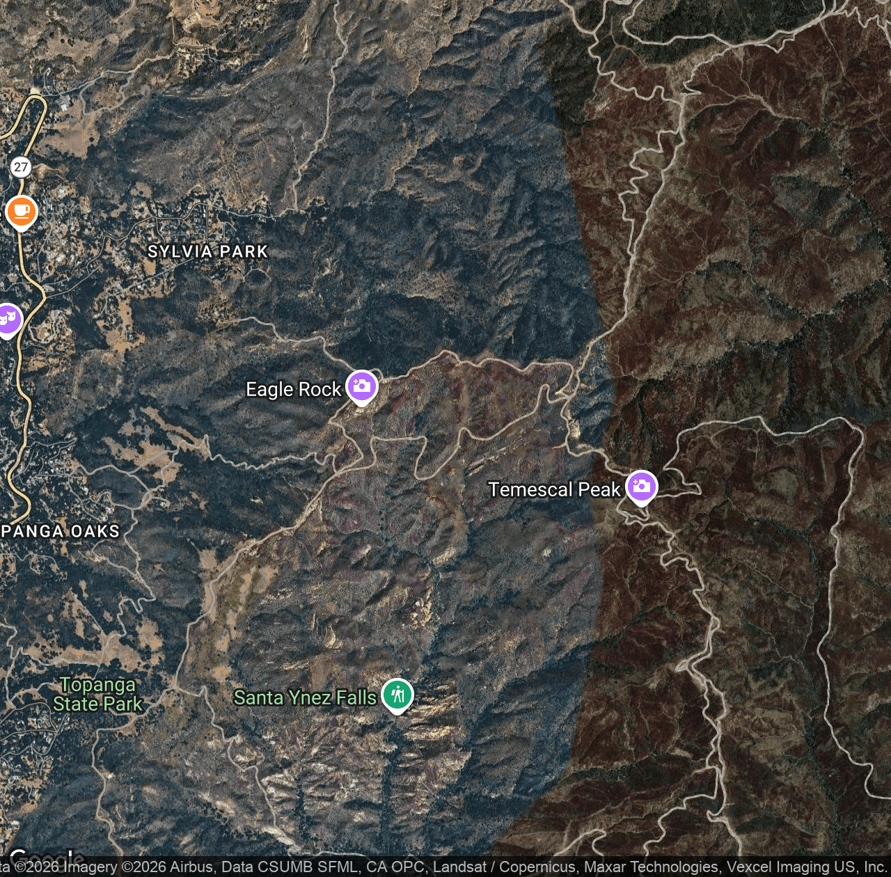 Eagle Springs Fire Road
