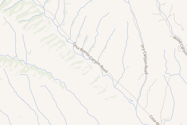 Big Casa Blanca Canyon Wash