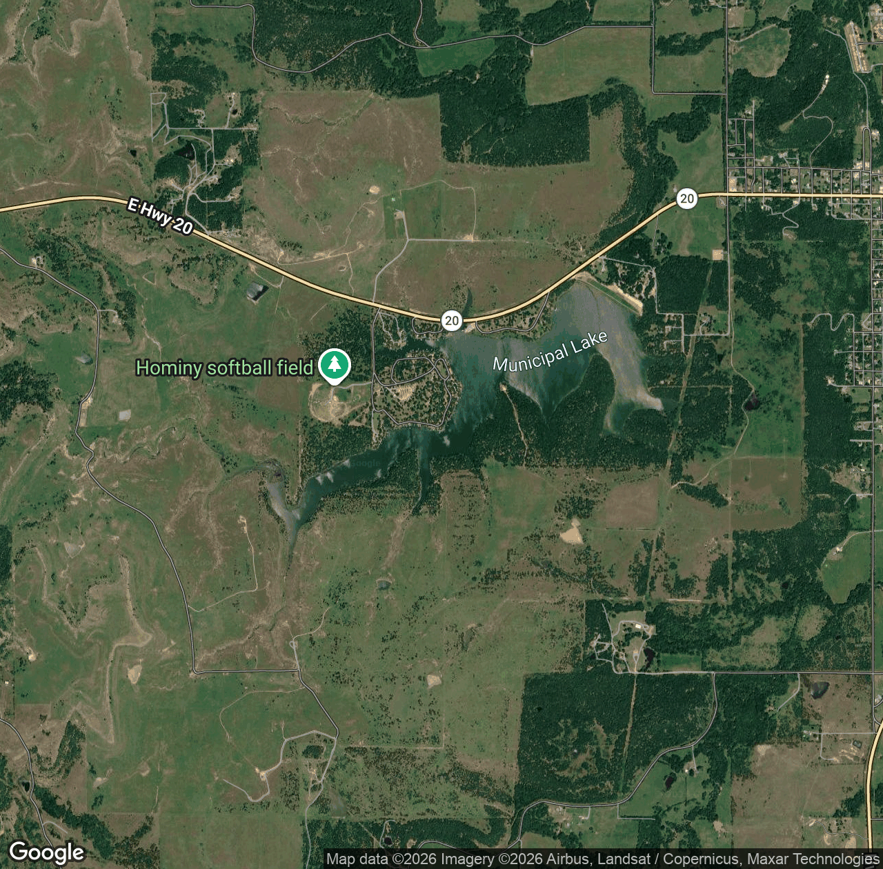 Hominy Municipal Lake